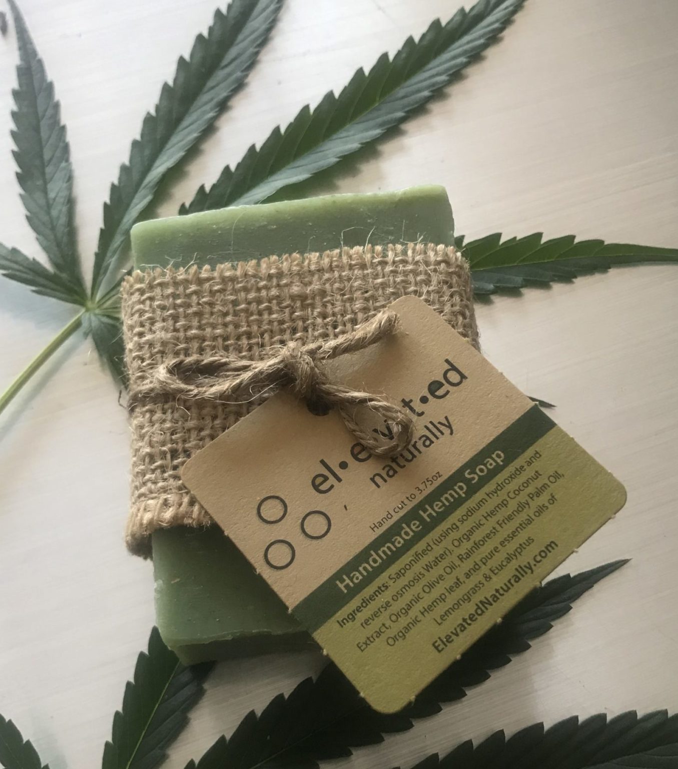 Handmade Hemp Soap Elevated Naturally
